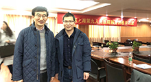 冯观保与上海九院种植科副主任吴秩群教授学习交流时合影